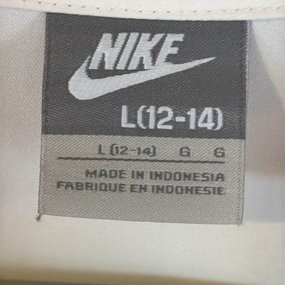 Nike white orange zip front lightweight jacket Large - Picture 9 of 11